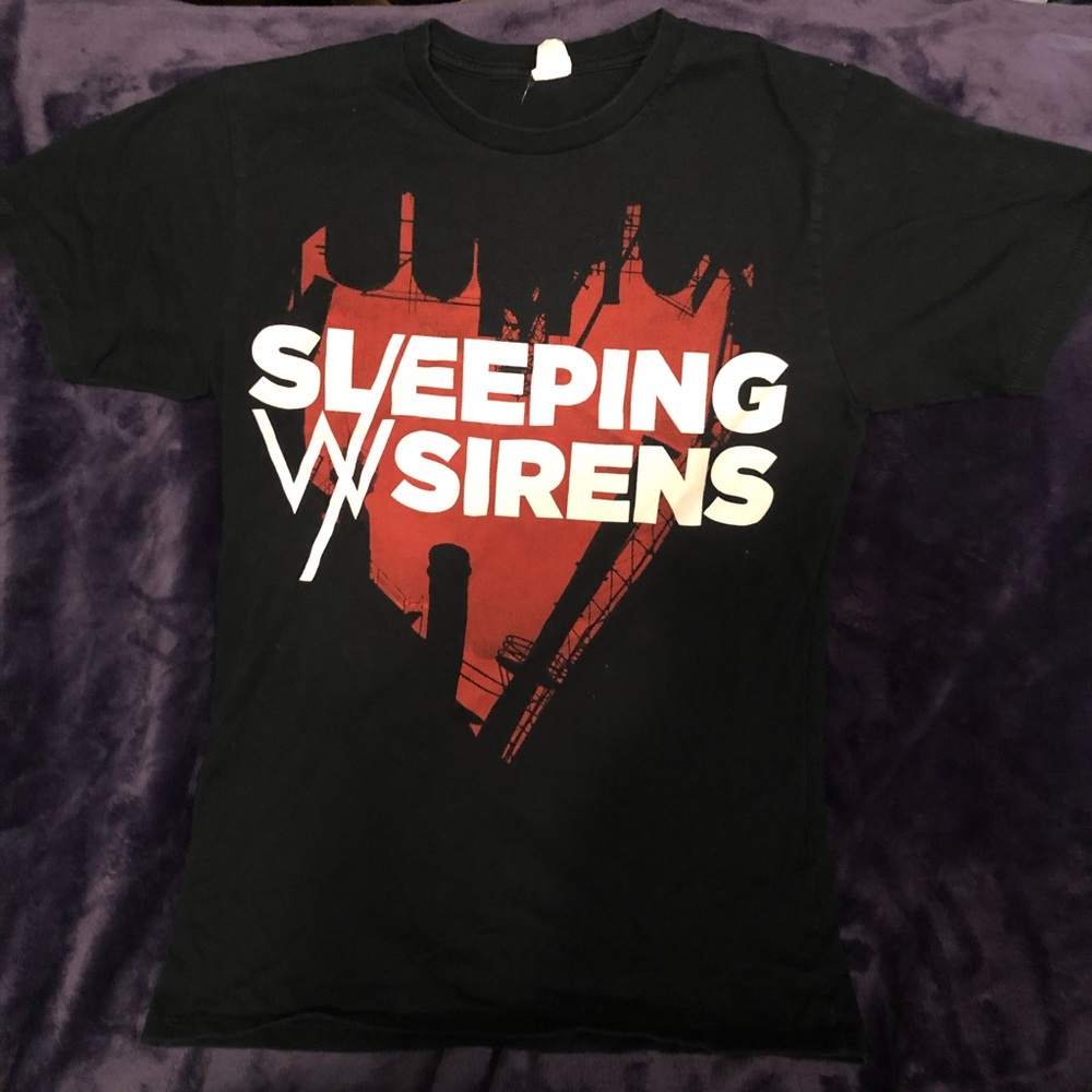 3/$20 Sleeping With Sirens Band T